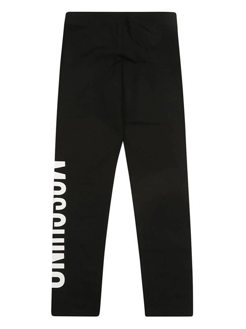 Leggings bambina nero MOSCHINO KID-TEEN | HDP067LBA1160100